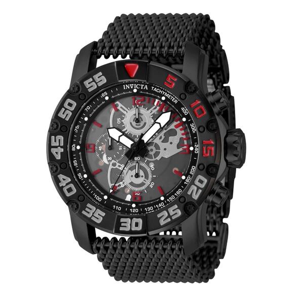 Invicta Invicta Racing JM Limited Edition Quartz Men Invicta Racing JM Limited Edition Men\'s Watch - 48mm. Black. Red